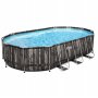 Bestway pool over jorden 6,1x3,6m - 1,2m dyb | Power Steel Oval (5611R)