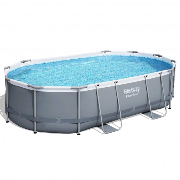 Bestway pool over jorden 4,88x3,05m - 1m dyb | Power Steel Oval (56448)