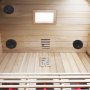 Infrard sauna FIR 2-3 personer | Fuld hjde 198cm | Seinjoki