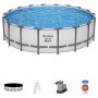 Bestway pool over jorden 4,3m - 84cm dyb | Steel Pro MAX (56595)