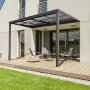 Skydetag veranda 12m | Skyde altantag | Kanalplast / Aluminium