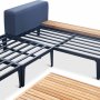 Loungegruppe til haven | Teak og aluminium | Lyfco Bjrkskr