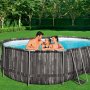 Bestway pool over jorden 6,1x3,6m - 1,2m dyb | Power Steel Oval (5611R)