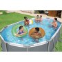 Bestway pool over jorden 4,88x3,05m - 1m dyb | Power Steel Oval (56448)