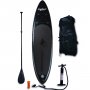 SUP board 3m | Oppustelig padleboard | 15psi | Sort | Lyfco