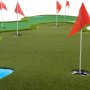 Golfmtte Pro | Dobbelt greens og vandhazarder | 4x2m