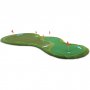 Golfmtte Pro | Dobbelt greens og vandhazarder | 4x2m