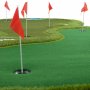 Golfmtte Pro | Dobbelt greens og vandhazarder | 4x2m